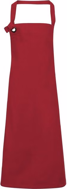 Premier Calibre Heavy Cotton Canvas Bib Apron in Burgundy