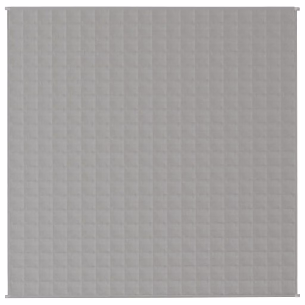 Berkfield Home Grey Weighted Blanket with Glass Beads, W/D/H: 200 x 200 cm, 13 kg – 2