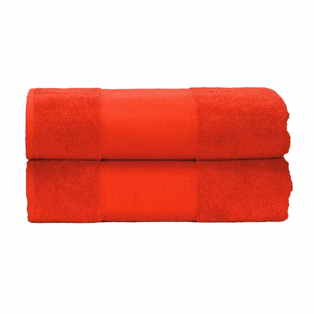 ARTG Red Cotton Terry Bath Towel – 2