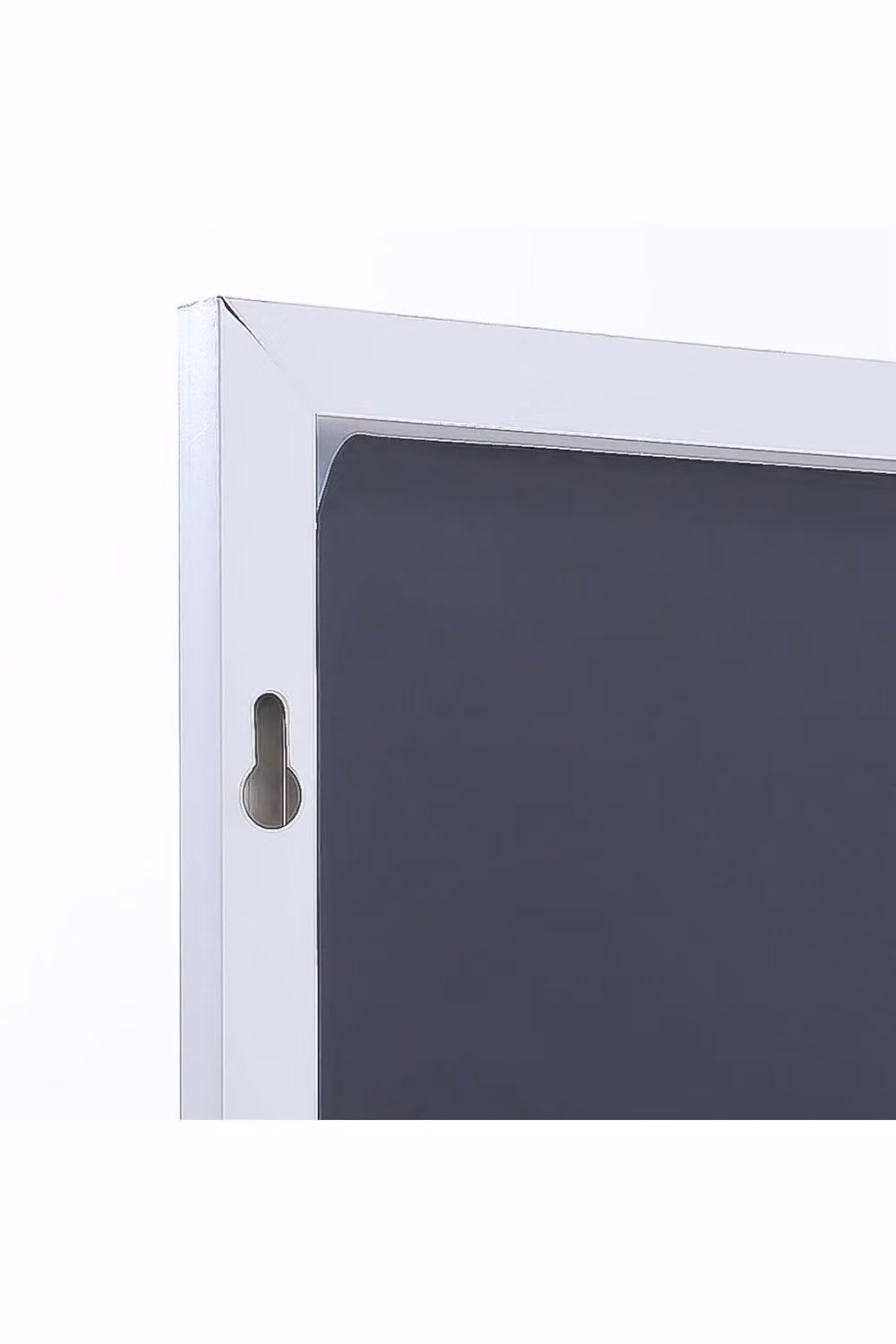 Garden Sanctuary Modern Rectangular Full Length Mirror in Silver, Freestanding or Hanging – 2