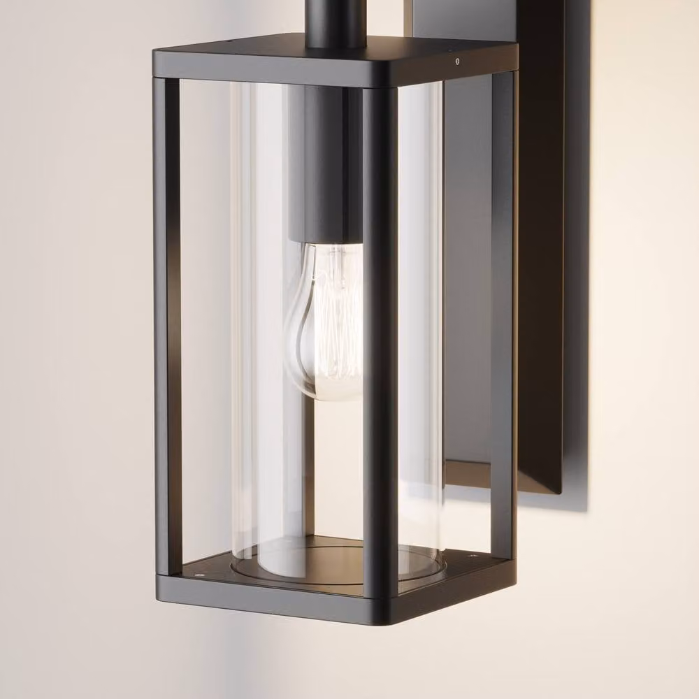 Netlighting Cell Graphite Outdoor Wall Lantern in Grey with IP65 Rating and E27 Socket – 2