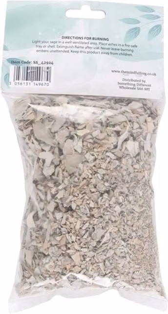 KDMK Sustainable White Sage Loose Leaf Herbs for Cleansing Rituals, 50g