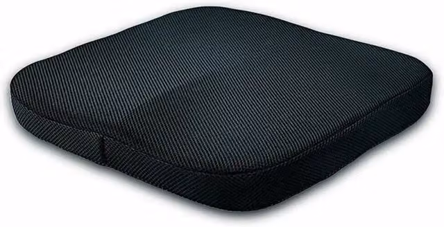 PAWNORA Contoured Memory Foam Seat Cushion for Adults in Black – 1