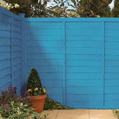 Cuprinol Garden Shades Weatherproof Opaque Matt Woodcare, Blue, 1 l – 2