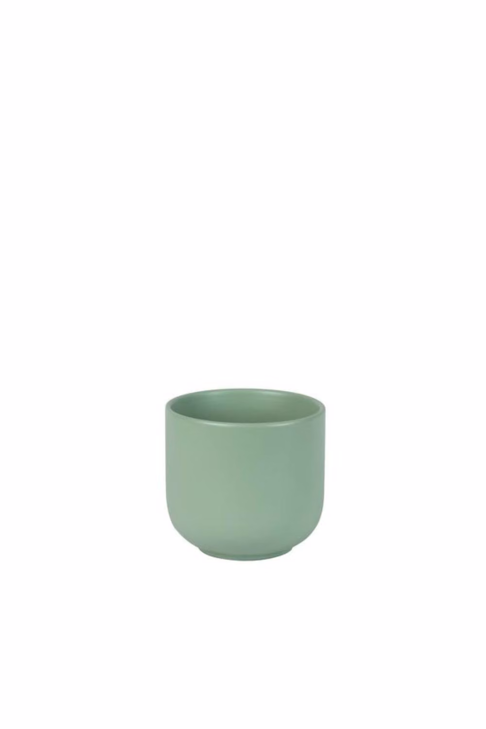 KDMD Hortus Havana Matt Sage Ceramic Pot, Light Green, 4 Pack, 11cm – 2