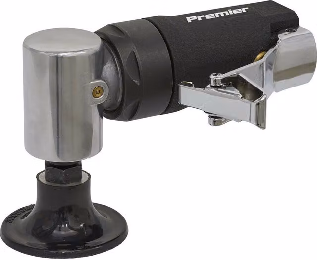 Loops AIR Mini Detail Sander with 50mm Variable Speed Hook and Loop Backing Pad and 1/4 inch BSP Connection