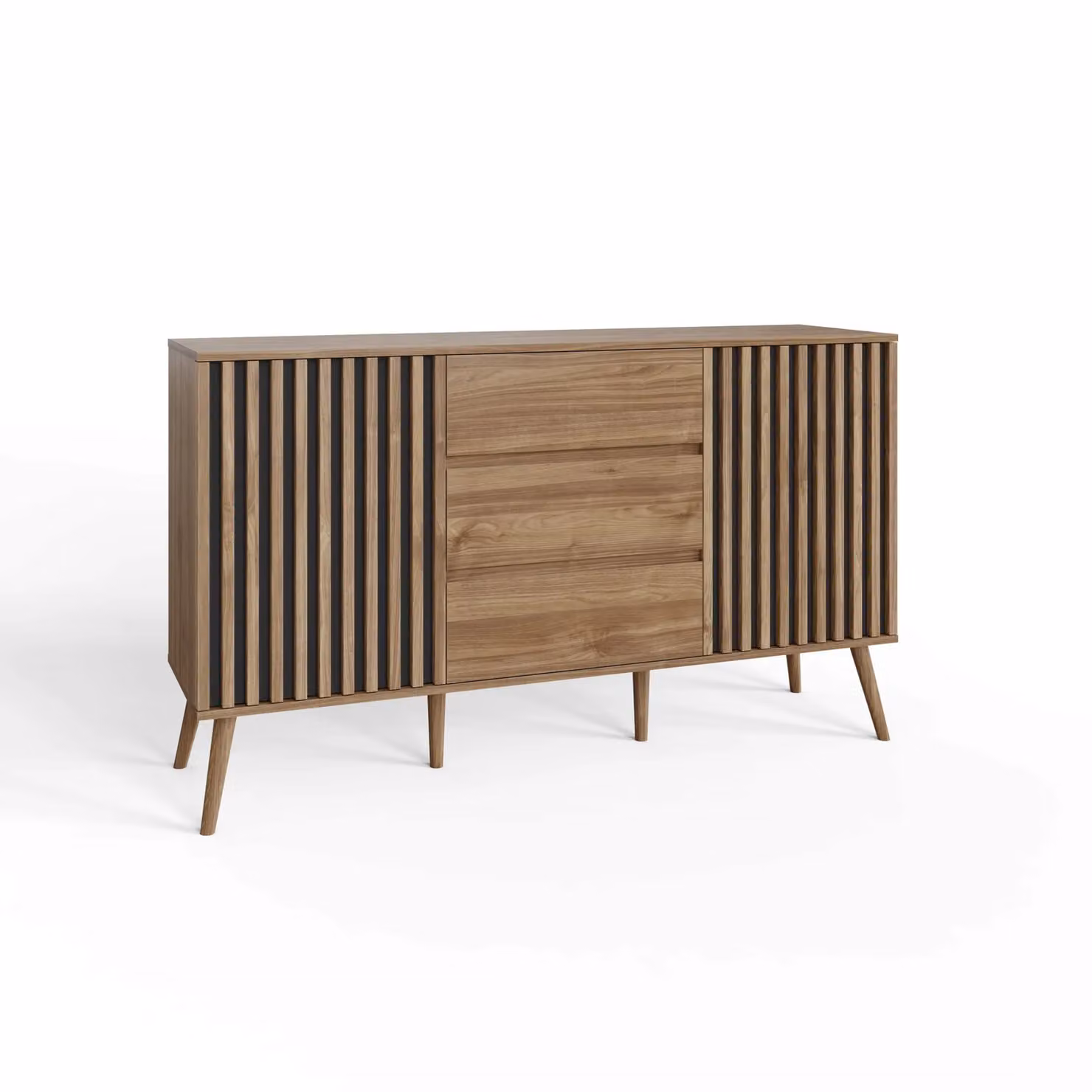 GFW Rowan Modern Oak Sideboard in Brown – 2