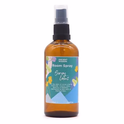 Ancient Wisdom Summer Room Sprays Collection in Amber Bottles – 1