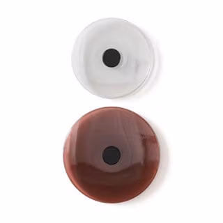 Dome Deco LANAO Multicolour and White Geometric Glass Wall Hanger Set