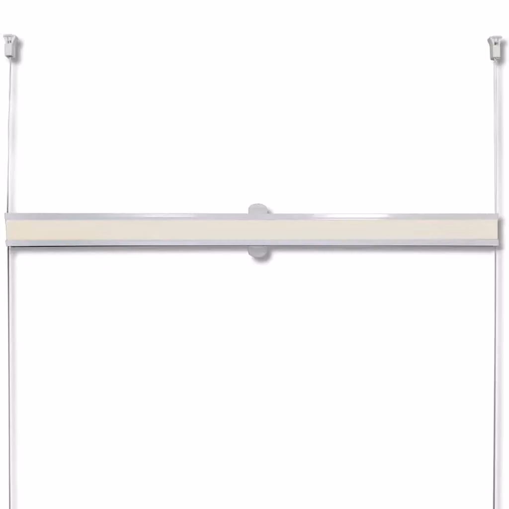 Berkfield Home Single Pleat Plisse Blind in Beige, W: 40 cm, H: 200 cm – 2