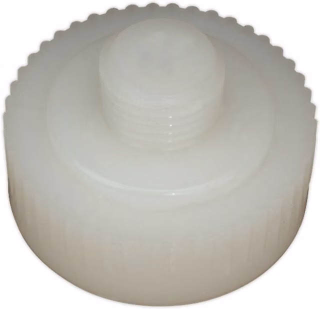 Loops Replacement Hard Nylon Hammer Face for ys05779 1lb Nylon Faced Hammer in White and Multicolour
