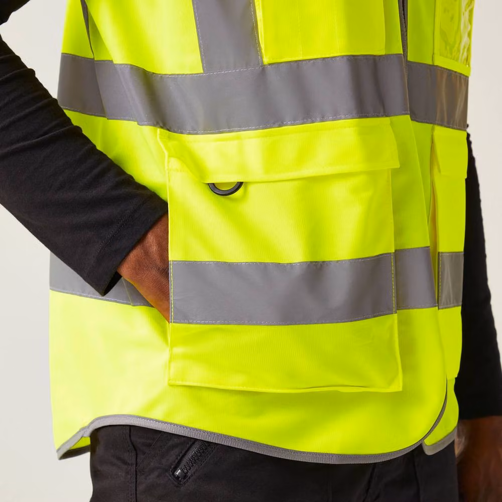 Regatta Men's Hi-vis Executive Vest in Yellow, Size: XXL – 2