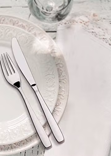 Tramontina Polished Silver Stainless Steel 24-Piece Cutlery Set – 2