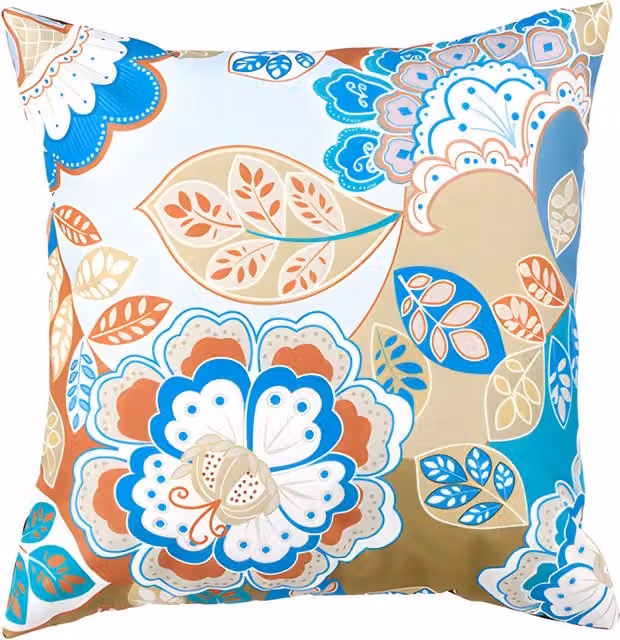 Gardenista Istanbul Floral Printed Outdoor Scatter Cushion in Multicolour