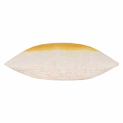 Mizu Square Dip Dye Printed Cushion in Yellow, W/D/H: 50 x 50 x 50 cm – 2