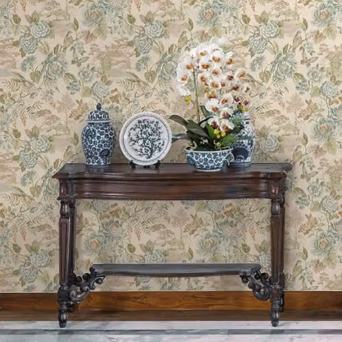 Holden Decor Eastern Horizons Scenic Bird Trail Wallpaper in Petrol, Green, Orange and Multicolour – 2