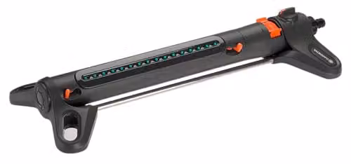 Gardena AquaZoom M Rectangular Sprinkler with Built-in Metal Filter, Covers 9–250 m² – 1