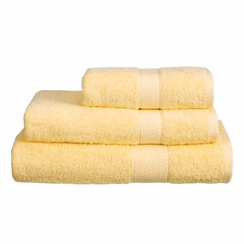 Linens Limited Soft Turkish Cotton Hand Towel, Yellow – 1