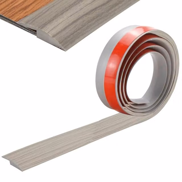 EONLION Grey 3M Self-Adhesive Door Bar Cover Strip Threshold Transition Trim