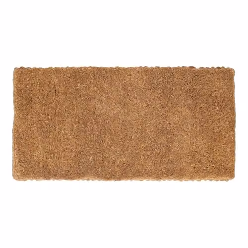 Nicola Spring Handmade Coir Door Mat, Brown and Beige, W: 120 cm, D: 60 cm – 1