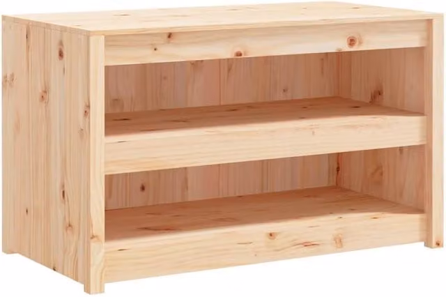 Berkfield Home Outdoor Kitchen Cabinet in Natural Solid Pine, W/D/H: 106 x 55 x 64 cm – 1