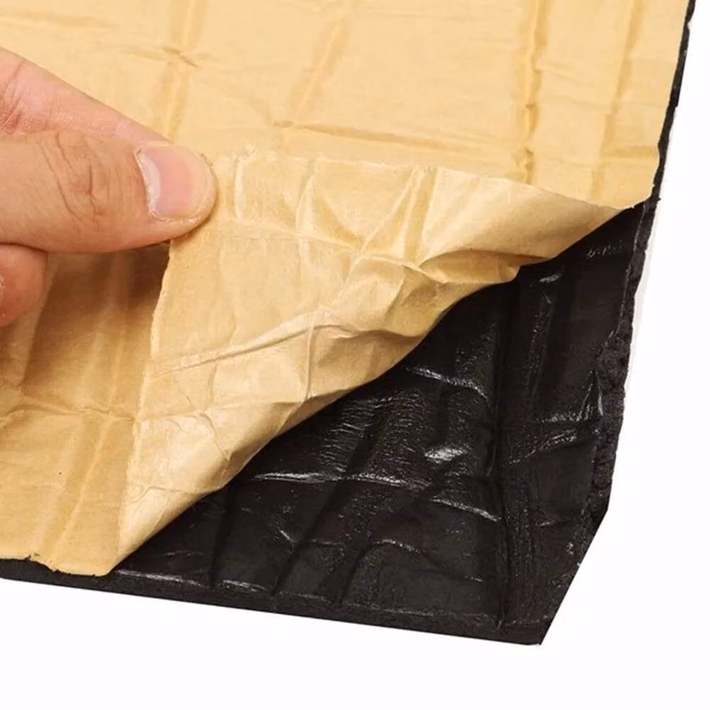 NESTLUNE Self-adhesive Aluminum Foil Building and Car Insulation, Silver, W: 40 cm, L: 1000 cm – 4