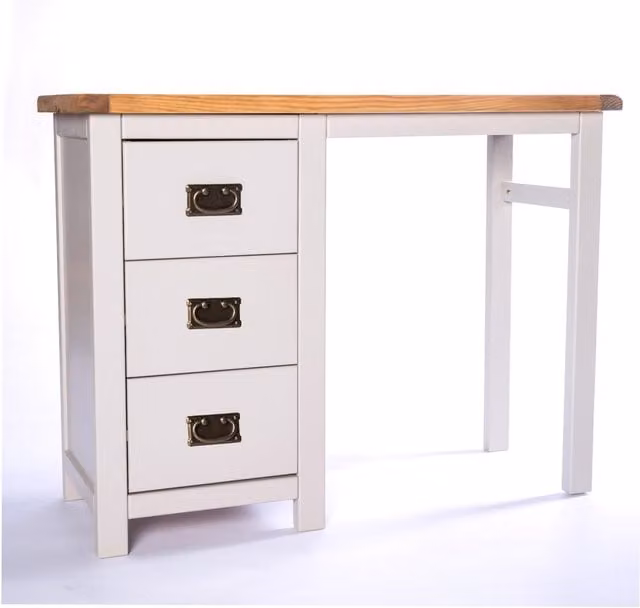 Cabinet Bits Argenta 3 Drawer Dressing Table in Grey