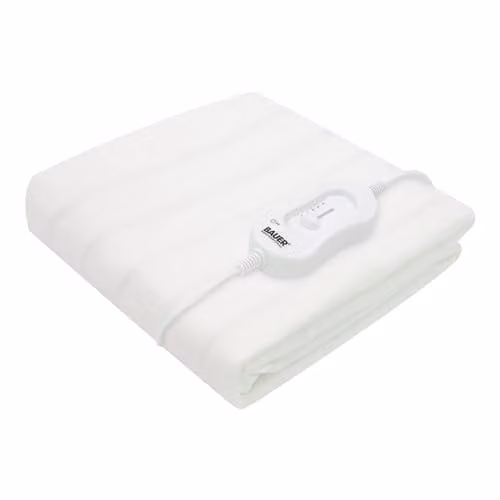 Bauer Professional 39050 Single Electric Heated Under Blanket in White, W/D/H: 120 x 60 x 60 cm – 1