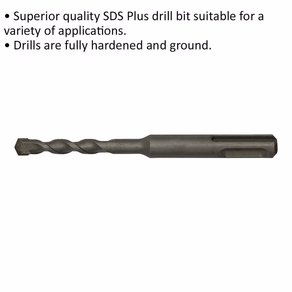 Loops SDS Plus Drill Bit, Grey and Multicolour, 6.5 x 110 mm – 2