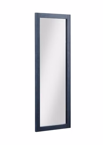 Baumhaus Splash of Blue Extra Long Rectangular Wall Mirror in Blue and White, H 55 cm x W 55 cm x D 55 cm