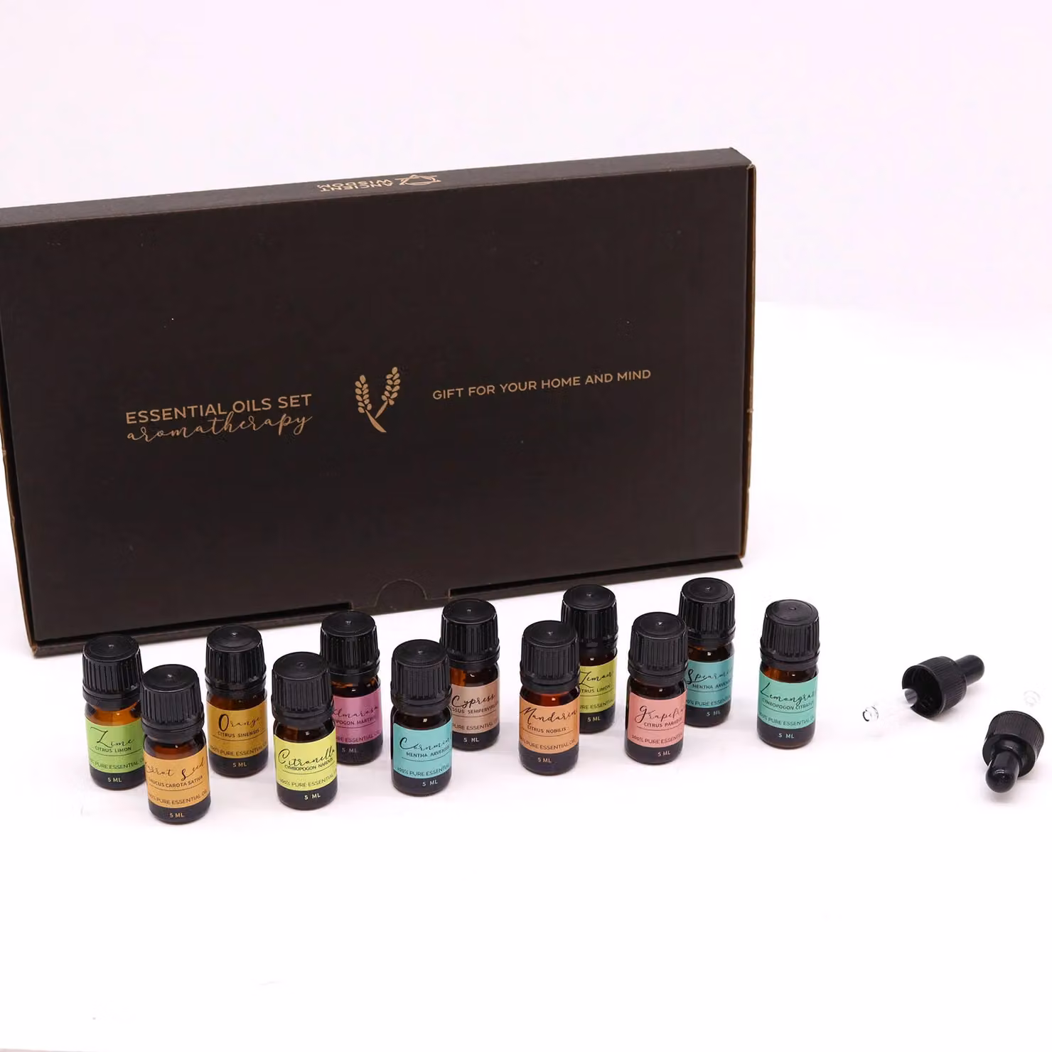 KDMD Aromatherapy Essential Oil Set - Summer in Silver – 4