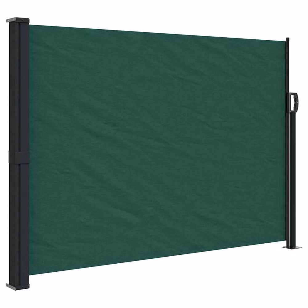 Berkfield Home Retractable Side Awning in Dark Green, W/H: 300 x 140 cm – 2