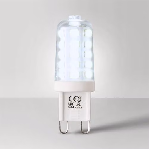 MiniSun 3W Dimmable G9 LED Capsule Light Bulb, 280 Lumens, 6000K Cool White