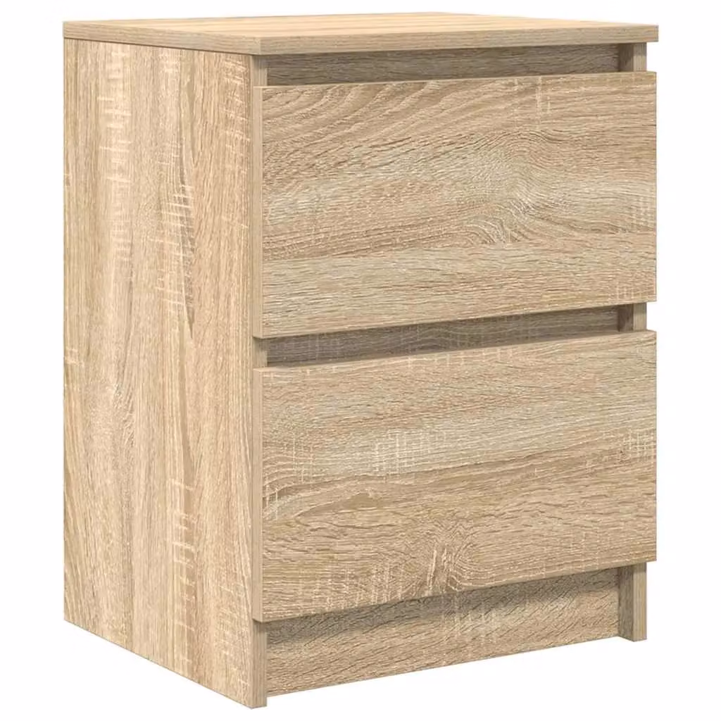Berkfield Home Modern Sonoma Oak TV Cabinet in Brown, W/D/H: 40 x 35 x 54 cm – 2