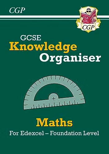 CGP Edexcel GCSE Maths Foundation Knowledge Organiser for 2027 and 2028 Exams
