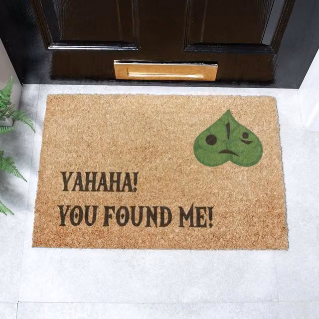 Artsy Mats YAHAHA Doormat in Brown, W/D/H: 60 x 40 cm – 1