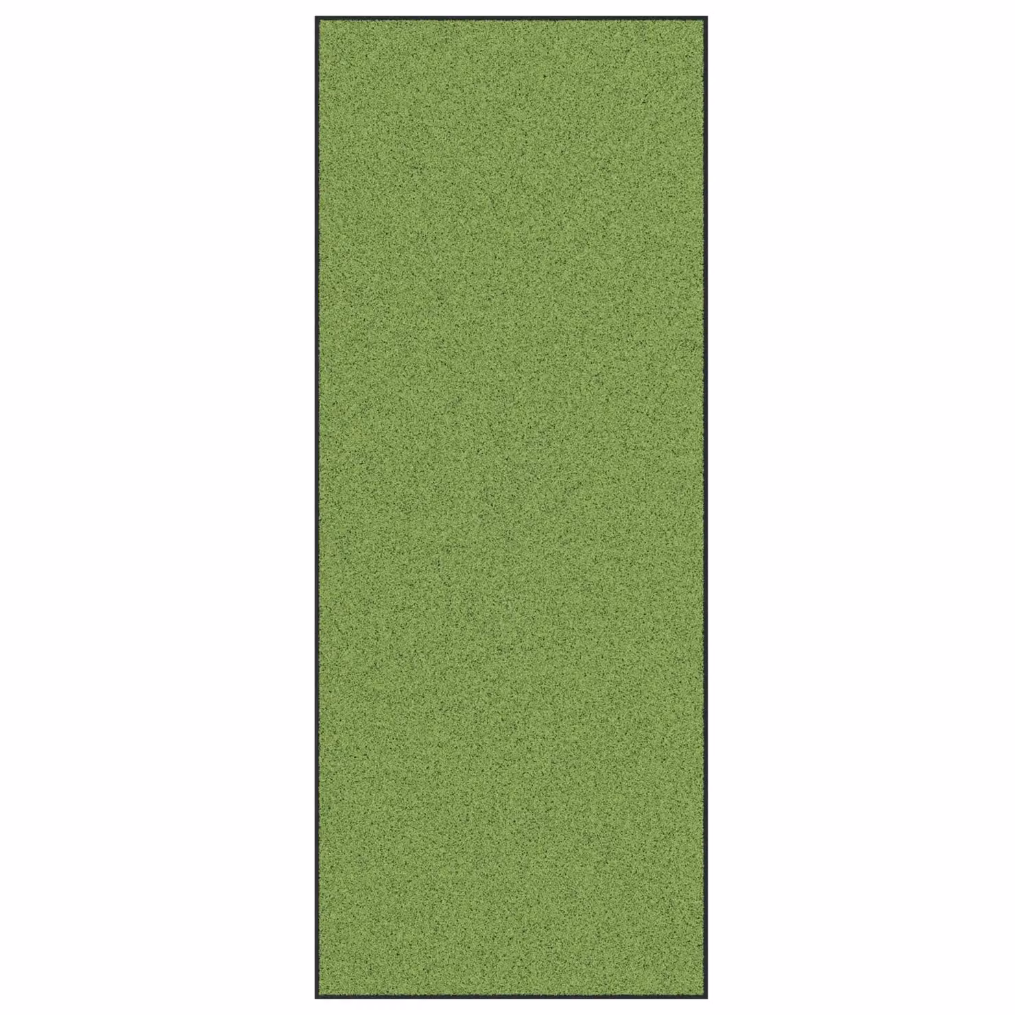 Berkfield Home Non-Slip Polyamide Doormat in Green and Black, W/D/H: 120 x 120 x 0.9 cm – 2