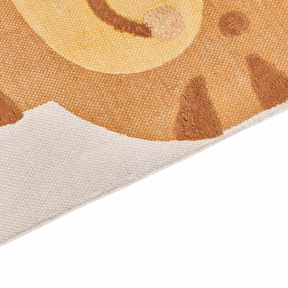 Wyld and Coco Tiger Print Kids Rug, Multicolour, W: 80 cm, L: 150 cm – 3