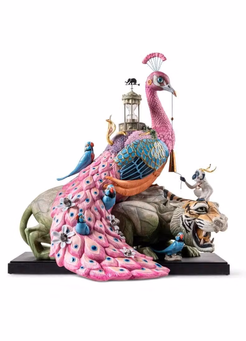 Lladró Ephemeral Treasures Limited Edition Multicolour Porcelain Floral Sculpture