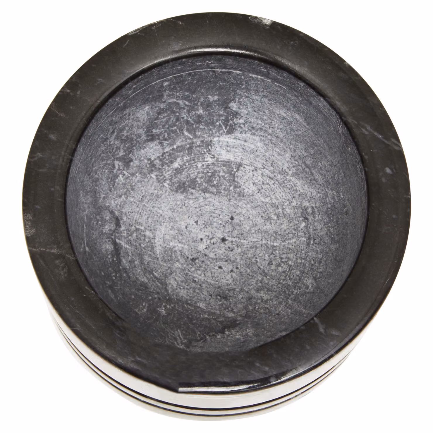 Orsina Black Marble Textured Mortar and Pestle Set – 3