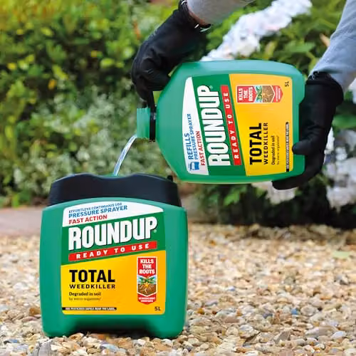 Roundup Fast Action Pump N Go Weed Killer Refill, 5 l, Clear – 3