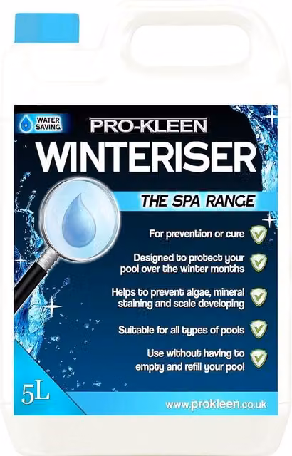 Pro-Kleen Algaecide Winteriser for Swimming Pools, Spas and Hot Tubs, 5kg