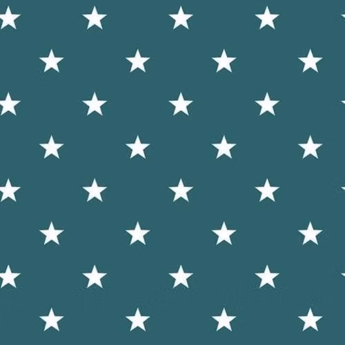 Galerie Deauville 2 Small Stars Geometric Abstract Wallpaper in White and Green
