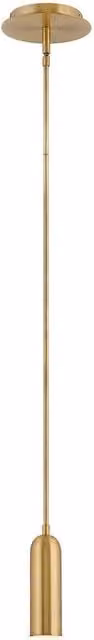 Netlighting Dax Integrated LED Pendant Ceiling Light in Gold/Brass – 1