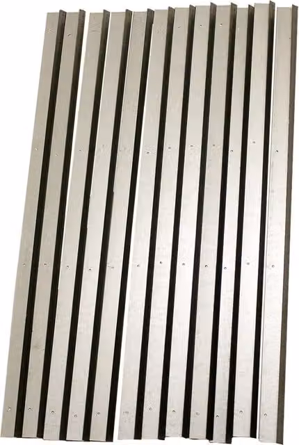 Actiasbee 12-Piece Silver Metal Runners for National Bee Hive Super and Brood Boxes