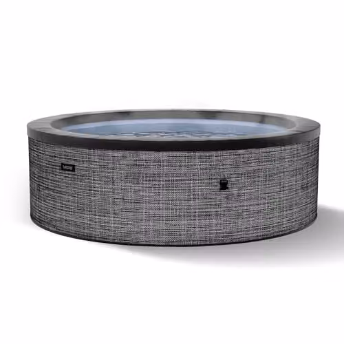 Summer Waves Wave Tahoe 4 Person Eco Foam Hot Tub in Flint Grey with Integrated Heater and WiFi App Control