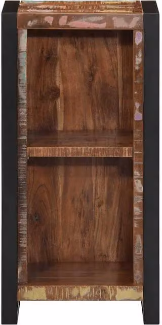 Berkfield Home Industrial Mango Wood Bedside Cabinet in Brown, W/D/H: 40 x 30 x 80 cm – 1