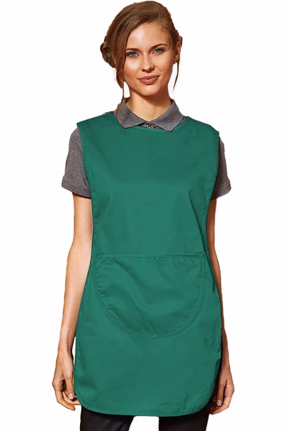 Premier Women's Pocket Tabard Workwear Pack of 2 in Green, Size: XL – 2
