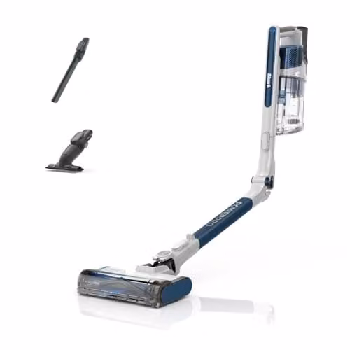 Shark PowerPro Cordless Stick Bagless Vacuum Cleaner in Blue with Anti-Tangle Roller and Car Use Capability