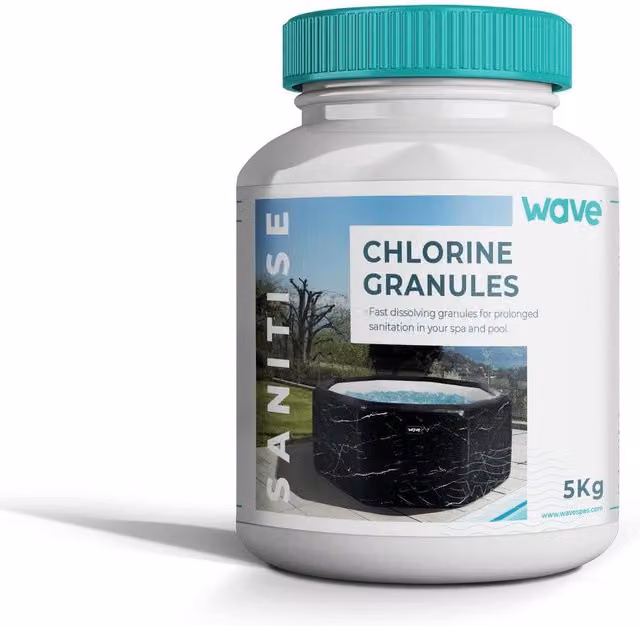 Wave Spas Chlorine Granules for Disinfection, 5 kg